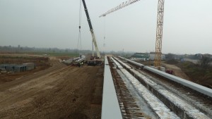 ponti prefabbricati in cemento armato preteso precompresso, ponti in continuità strutturale, ponti veloci PAC