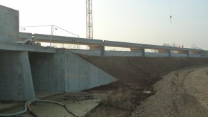 ponti prefabbricati in cemento armato preteso precompresso, ponti in continuità strutturale, ponti veloci PAC